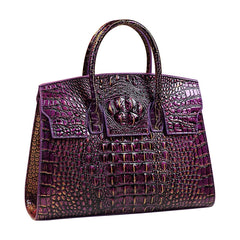 Crocodile Pattern Leather Women Handbags Luxury Fashion Brand Portable Tote Bag