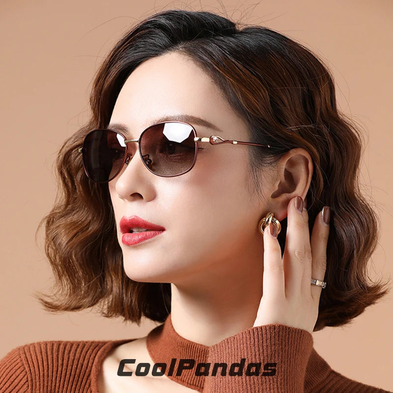 Women's Sunglasses Gradient Polarized Lens Luxury Design