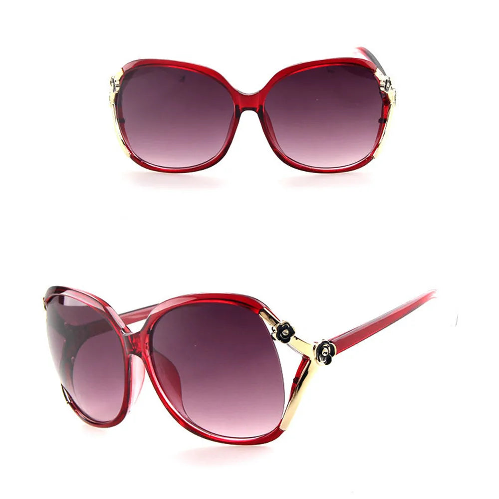 Women's Fashion Sunglasses for Women Oversized Wrap Style Gradient Glasses