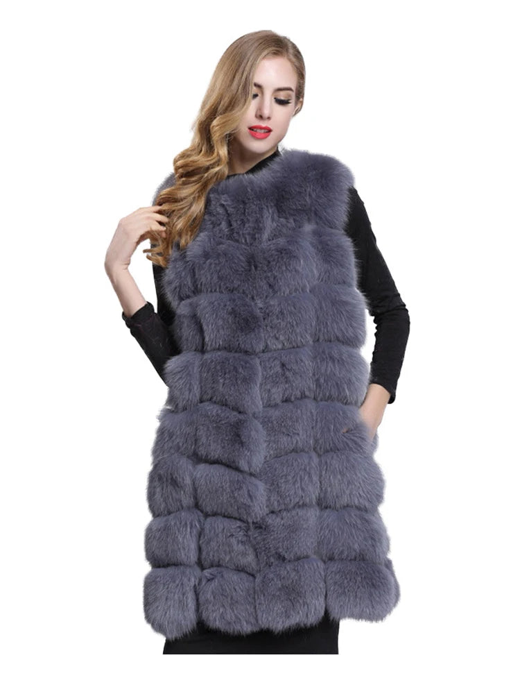 Luxury Women Faux Fur Jackets