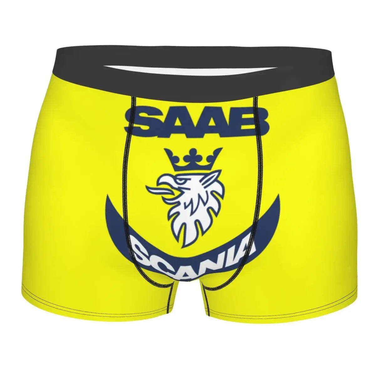 Custom Swedish Saabs Scanias Boxer Shorts For Homme 3D Printed Automobile Trucks Underwear Panties Briefs Soft Underpants