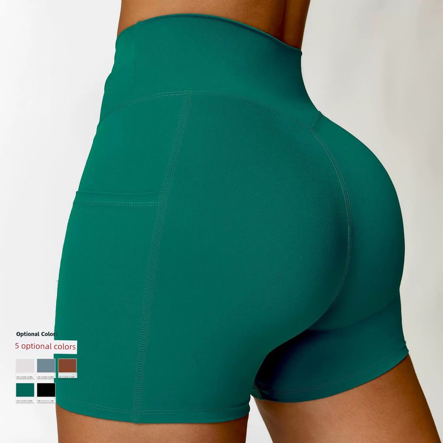 Yoga Shorts Casual Outdoor Running Exercise Shorts Women's Hip Raise Fitness Pants