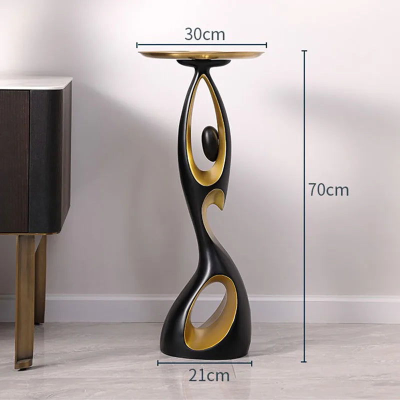 Luxury Living Room Corner Table Designer Furniture