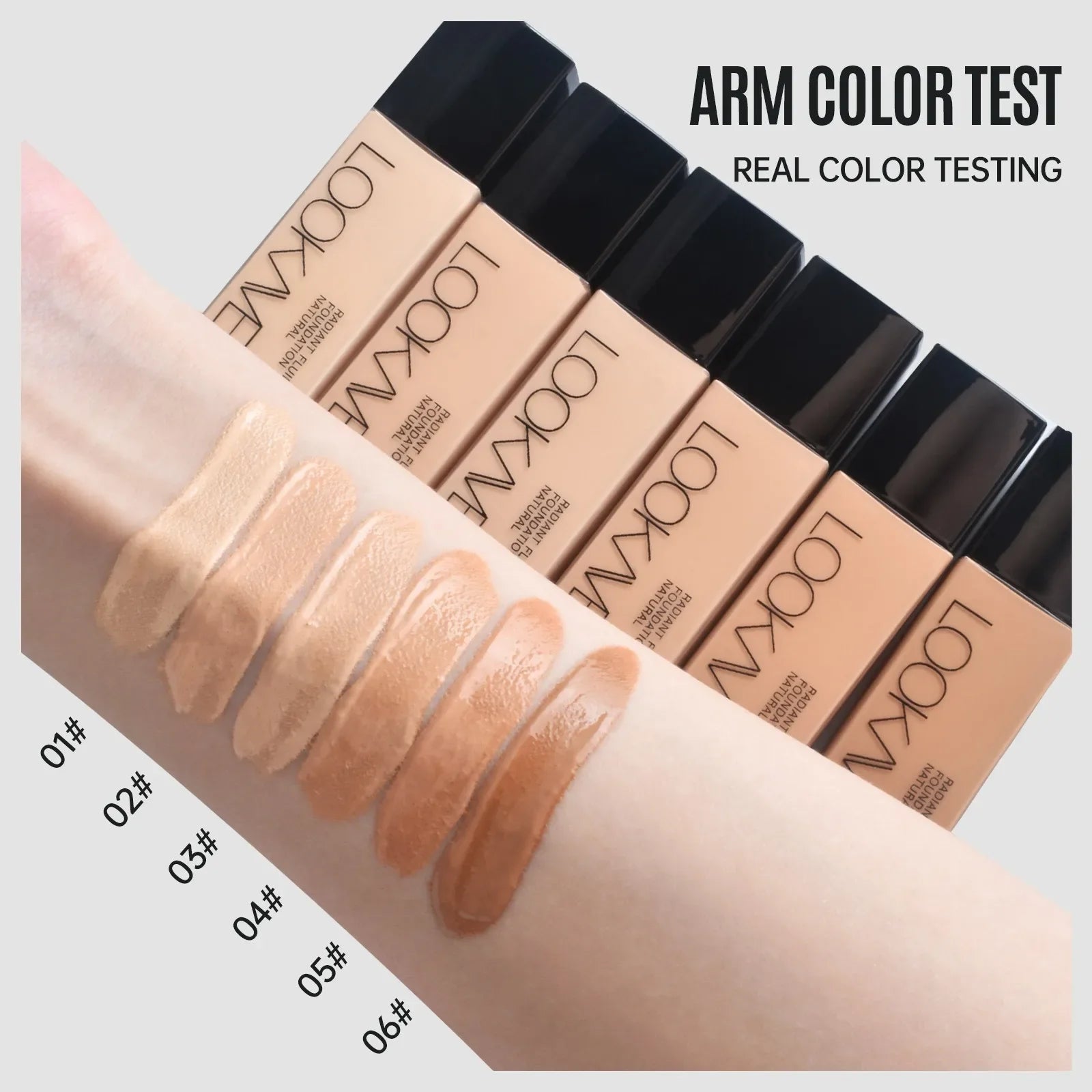 Breathable Matte Foundation Natural Nude Wheat Long Lasting Moisturizing BB Cream