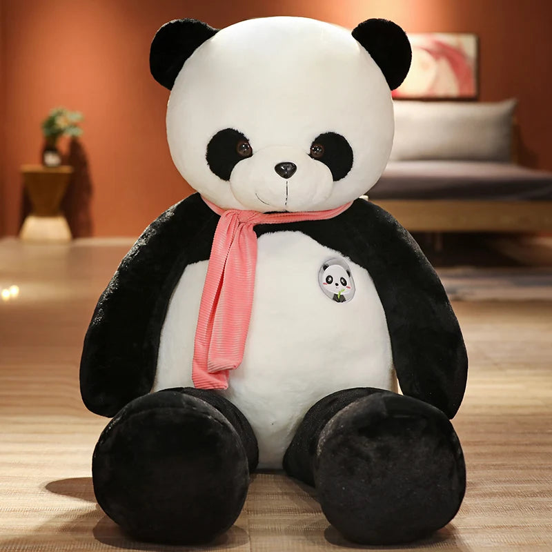 Giant Size Cute Panda Plush Toys Animal Stuffed Dolls Soft Pillow