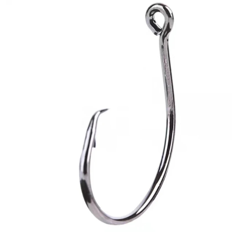 Fishing Hooks Carbon Steel Anzol Fishing Hooks Sharp Strong Rust Proof Sea Carp