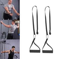 Tricep Rope Pull Down Activating More Muscle Fibers Triceps Pull Downs Crunches