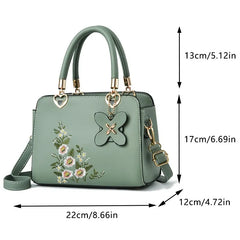 Women Embroidery Handbags Purse Tote Bags