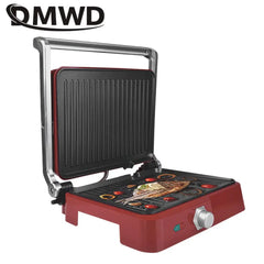 DMWD 1800W Electric Grill Multifunction Barbecue Machine Double-sided Heating Frying Pan