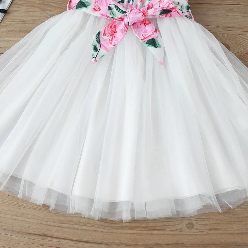 Children Girls Casual Dress Baby Summer Clothing  Kids Party Princess Dresses