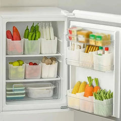 Storage Boxes Food Fresh Organizer Cold Storage Crisper Fruit Spice Food Container Boxes Home Kitchen Boxes