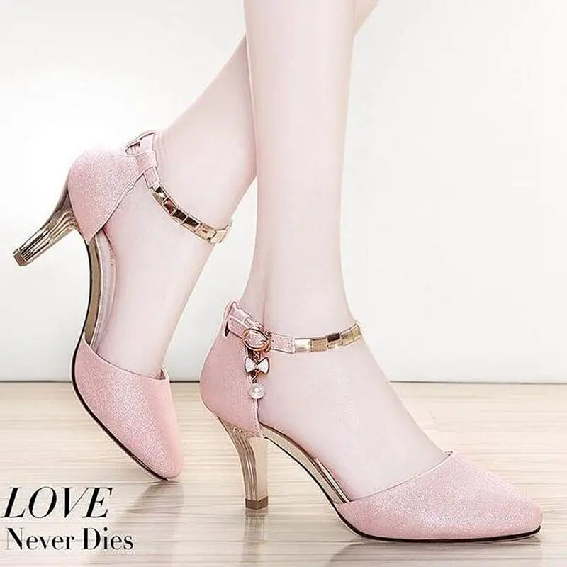 Women High-heeled Sandals Summer Female Shoes