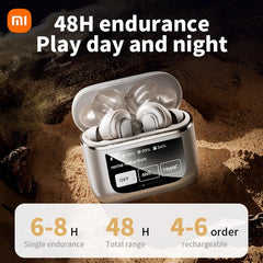 XIAOMI V8 ANC Wireless Earphones smart screen Bluetooth 5.3 Headphones