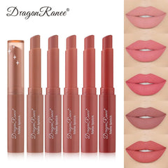 Matte Nude Lipstick 24 Hours Long Lasting Water Resistant Lip Gloss