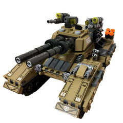 Military Series 8in1 Emperor Tank building block World War Explosion-Proof Antiaircraft Missile Armored Vehicle Bricks Toys