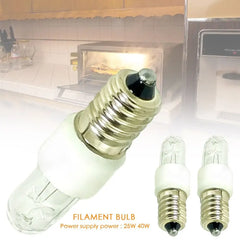 Bulb refrigerator light Tungsten Cooker Hood Lamp Salt Bulb Warm White.