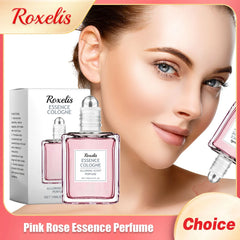 Pink Rose Essence Perfume Floral Scent Lasting Fragrance