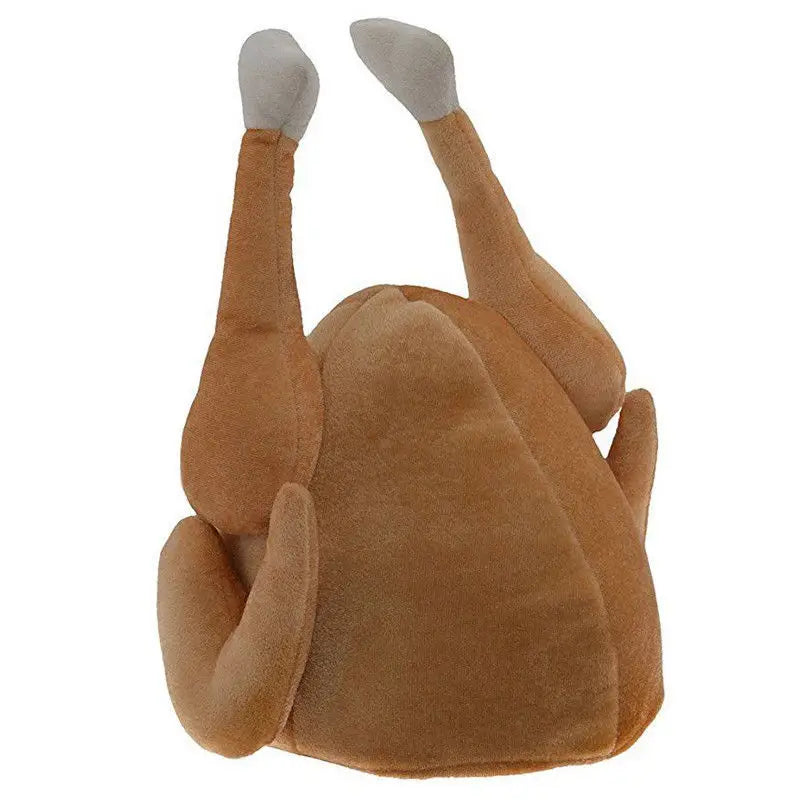 Funny Roasted Turkey Hat Cooked Chicken Costumes Accessories