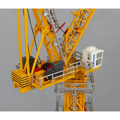 Tower Crane Tower Base Alloy Engineering Model Collection Ornaments Souvenirs In Stock