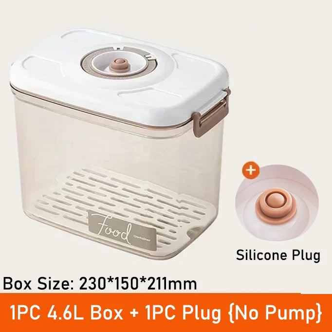 Vacuum Food Storage Box Fresh-Keeping Canister Sealed Storage Container