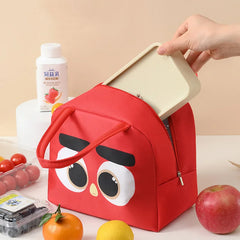 Cartoon Animals Thermal Lunch Bags For Children