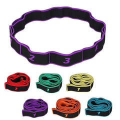 Yoga Belt Fitness Equipment Pull Rope Pilates Tension Band Stretch Belt Yoga Pull Strap