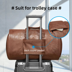 Customizable Name Waterproof Men's Business Travel Suit Storage Formal Attire Hand Held Crossbody Large Capacity Luggage Bag