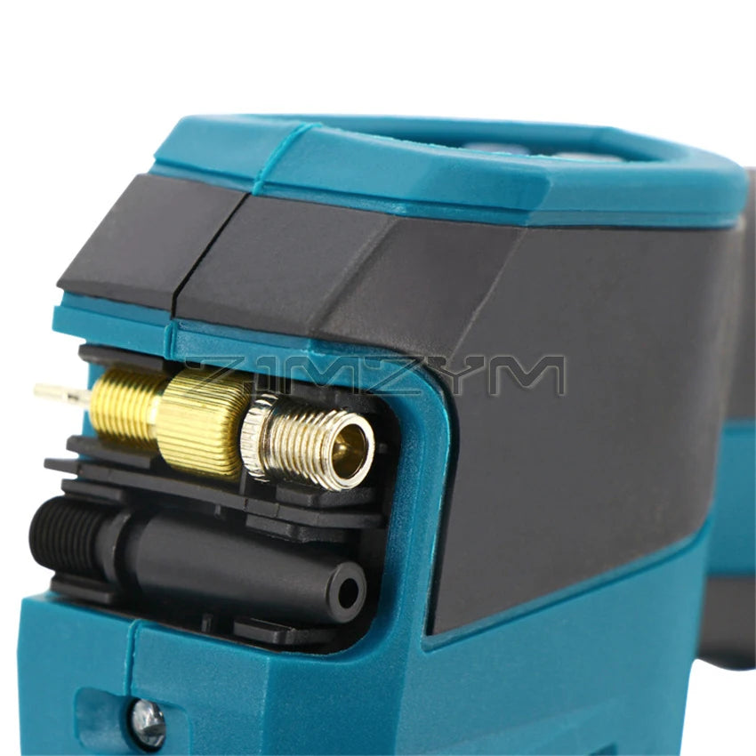 Air Inflator Portable Car Air Compressor Pump Handled Digital Rechargeable Air Compressor Bare Pneumatic Tool for Makita Battery