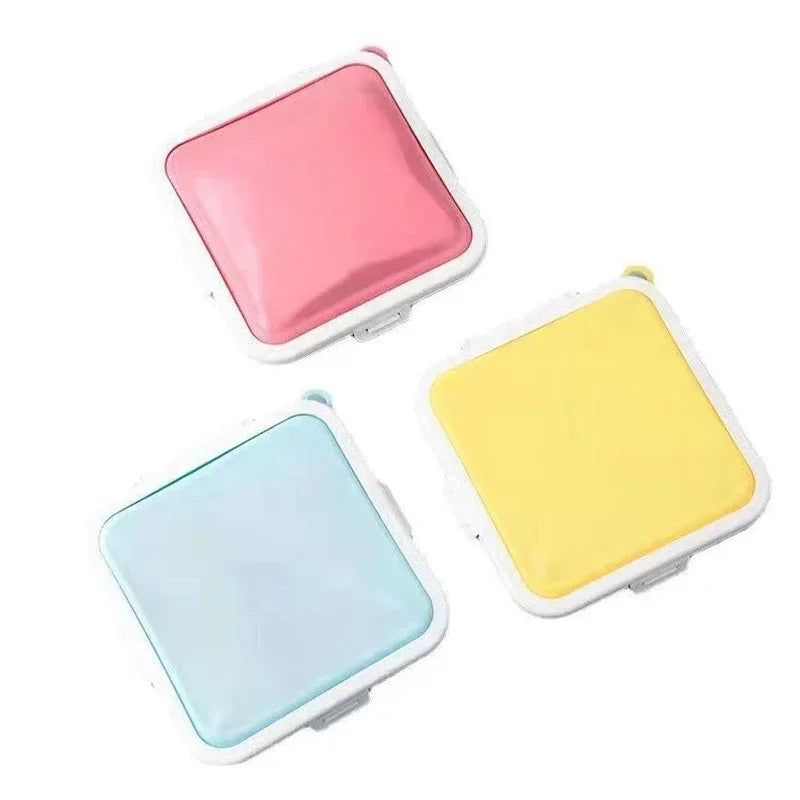 Portable Sandwich Toast Bento Box Reusable Sandwich Fresh Keeping Box Eco-Friendly Lunch Food Container Microwavable Dinnerware