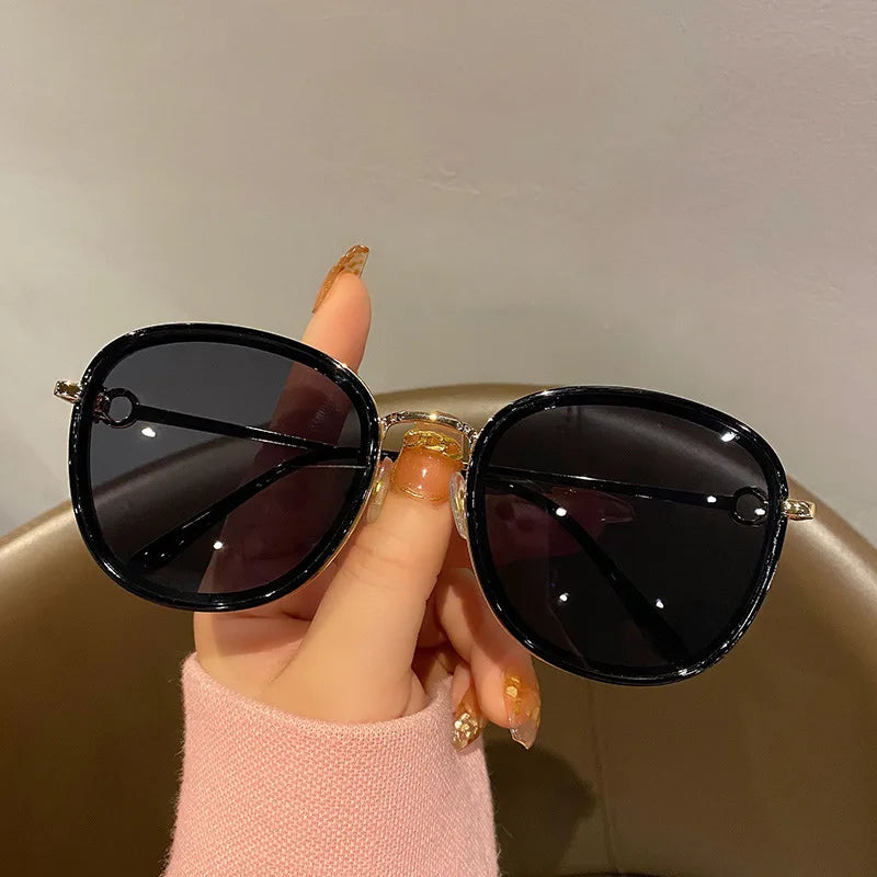 Vintage pink square sunglasses women & men