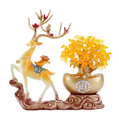 Charm Ornaments Yuan Treasure Fortune Tree Crafts Fashion Atmospheric Animal Painting Exquisite Decorations