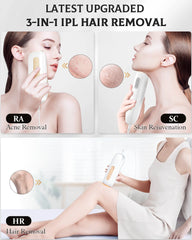 IPL Hair Removal 3-in-1 Laser Hair Removal Device