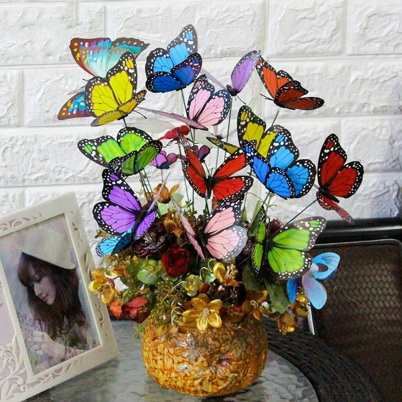 Monarch Butterfly Simulation Butterfly Waterproof Garden Flower