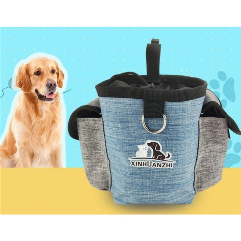 Portable Dog Treat Bag Outdoor Dog Treat Pouch for Training Feeding Bag