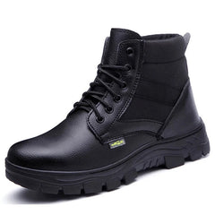 Men's Boots Safety Shoes Men Steel Toe Shoes Winter Boots Men Puncture-Proof Work Shoes