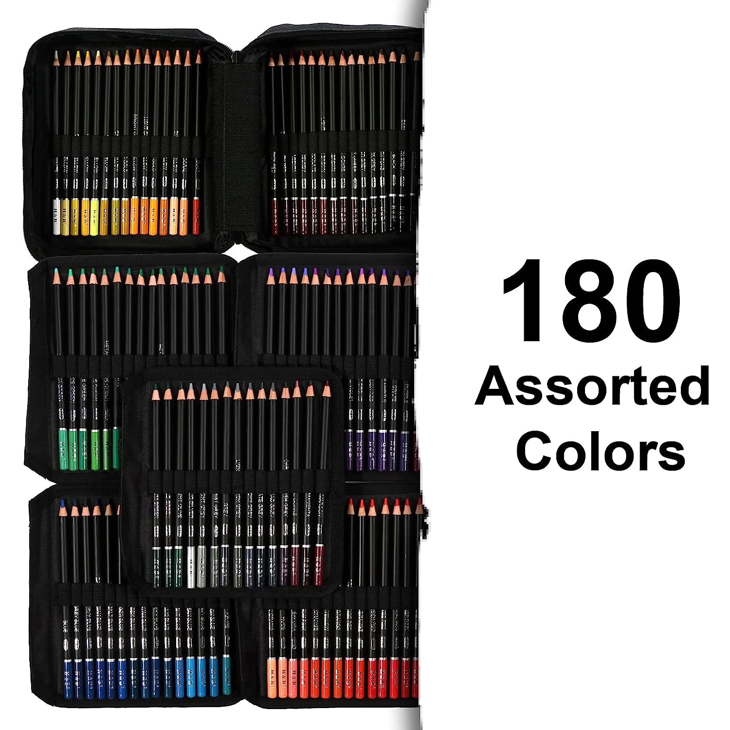 Oil Color Pencil Set Drawing colored pencils with Storage Bag Coloured Pencils For Painting Art Supplies