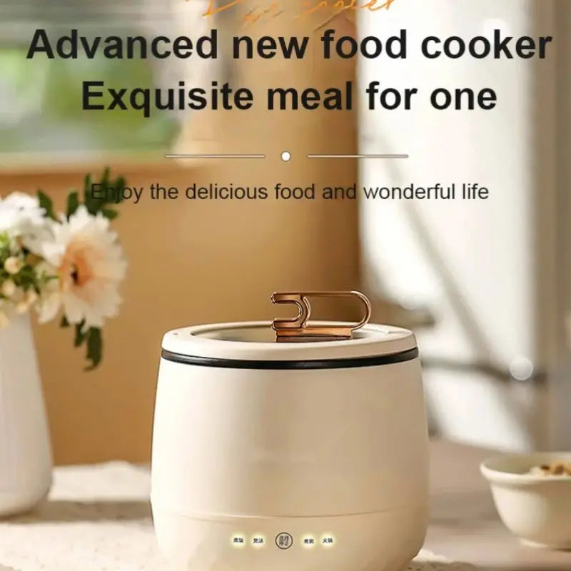 Multifunctional Electric Mimi Cooker Smart Multifunction Cooking Pot Portable 1-2 People Electric Pot Fast Heating