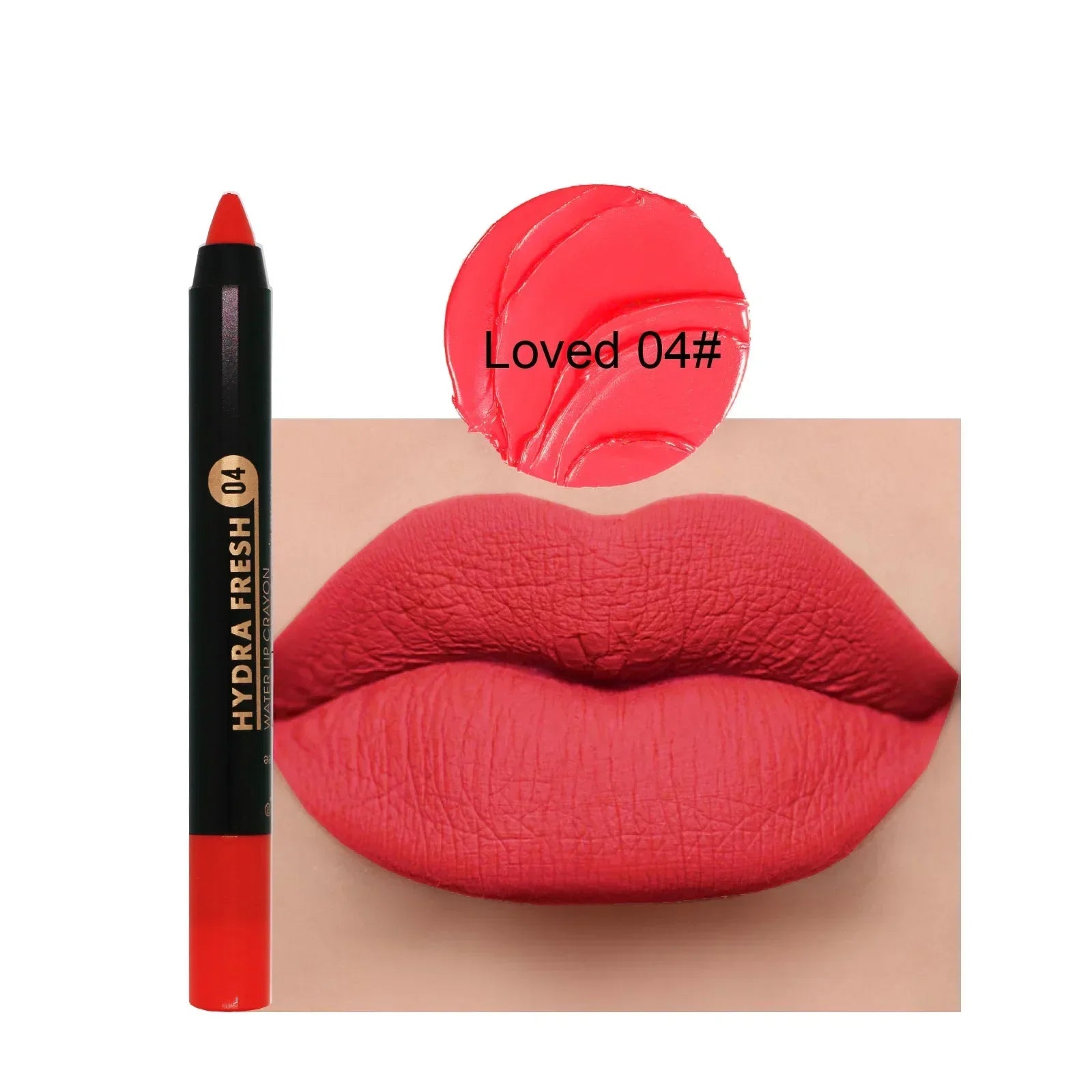 Matte Velvet Lipstick Pencil Waterproof Long Lasting Red Lip Sticks Non-Stick Cup Makeup Lip Tint Pencil