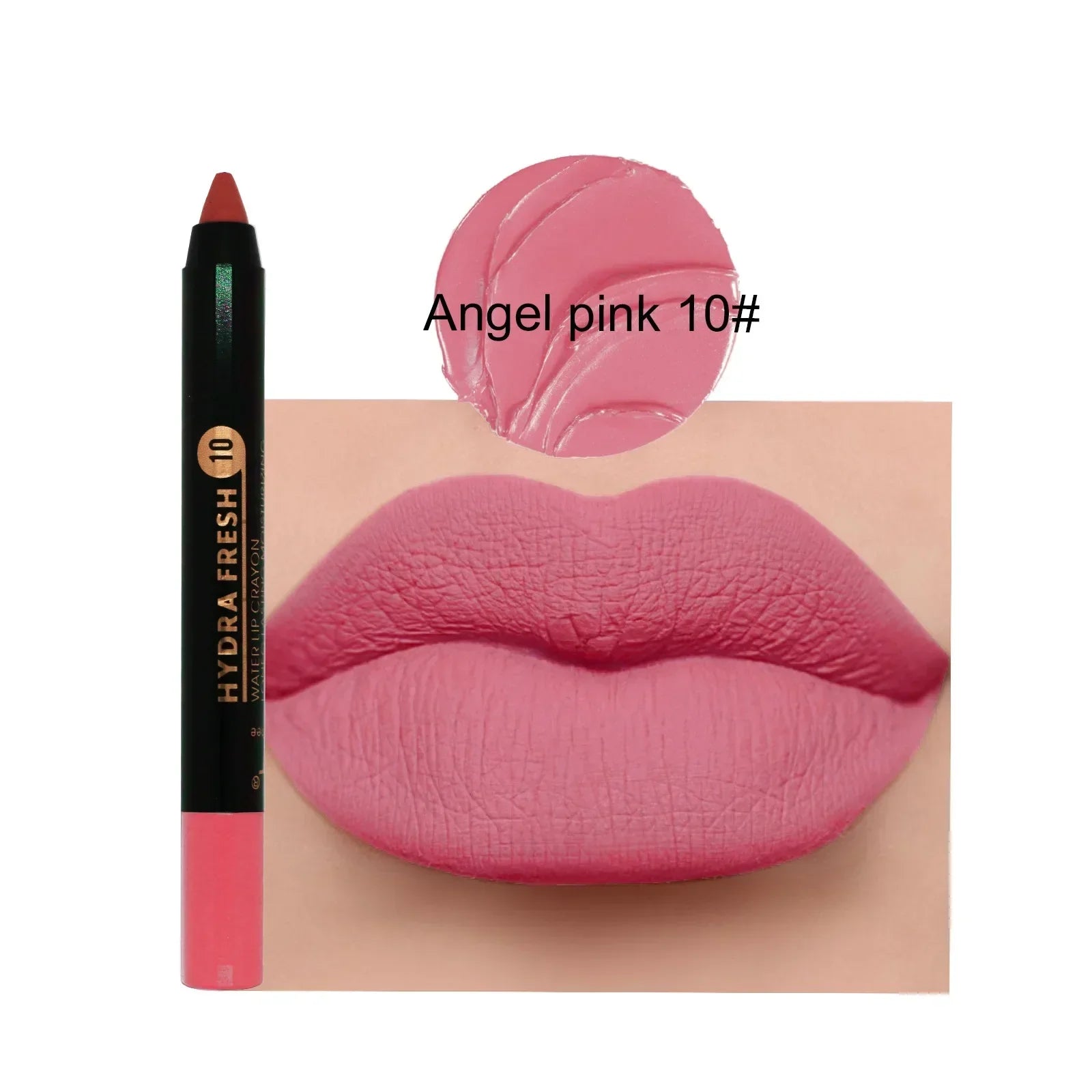 Matte Velvet Lipstick Pencil Waterproof Long Lasting Red Lip Sticks Non-Stick Cup Makeup Lip Tint Pencil