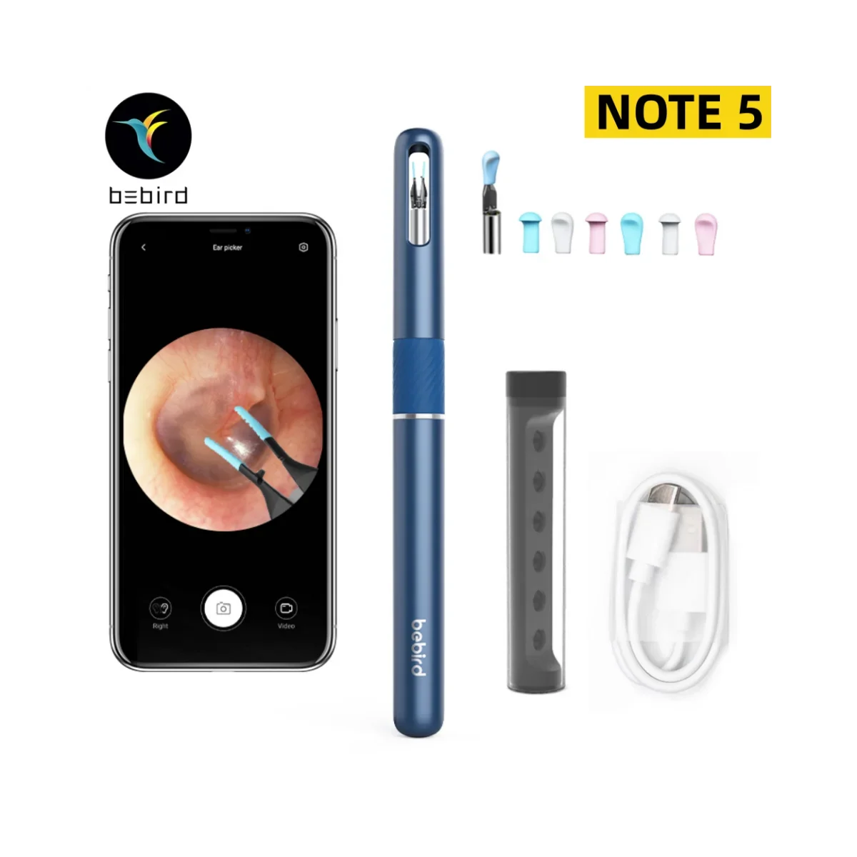 Ear Wax Removal Sticks Endoscope