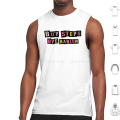 Buy Steps Tank Tops Print Cotton Logo Singer Songs Band Boyband Logo Mark Music Takethat