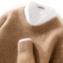 Super Warm Cashmere Turtleneck Sweater Men Clothes 2024 Autumn Winter Knitted Pullover