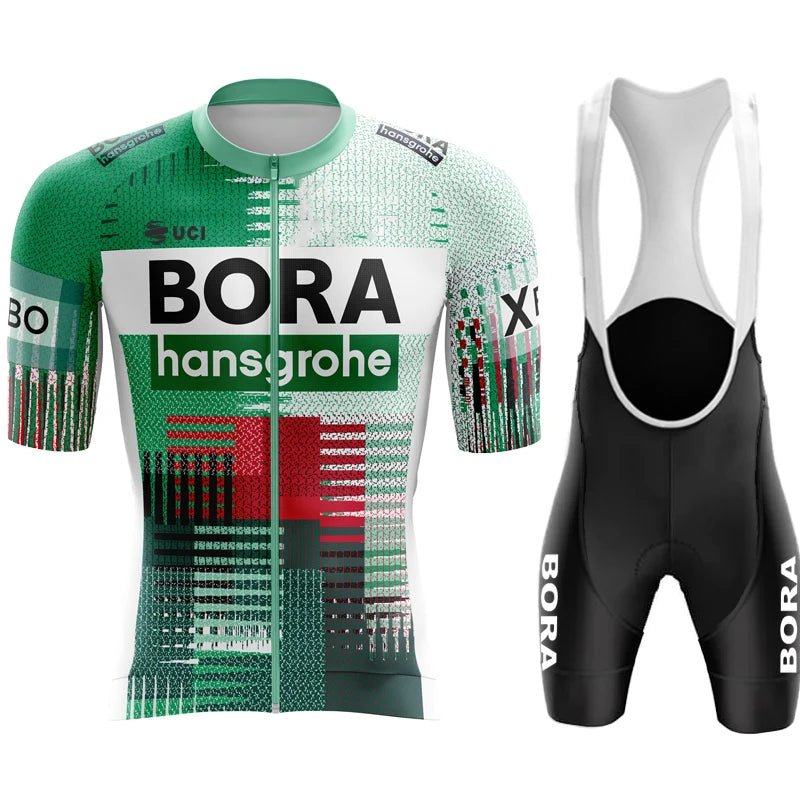 Cycling Clothes Man Summer 2024 Men's Clothing UCI BORA Bicycle Jersey Bike Mtb Male Sports Professional Shirt Jumper Bib Suit