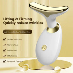 Anti Wrinkle Photon Neck Massager V-Face Lifting Reduce Double Chin