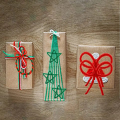 Christmas Pipe Cleaner Craft Kit DIY Creative Crafts Christmas Decoration Supplies for Indoor and Outdoor Decoration