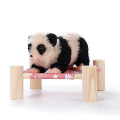 Simulation Silicone Mini Wild Animal Panda Baby Doll Toy Soft Lifelike Cute Reborn Panda Newborn Animal Model Kids Cognitive Toy