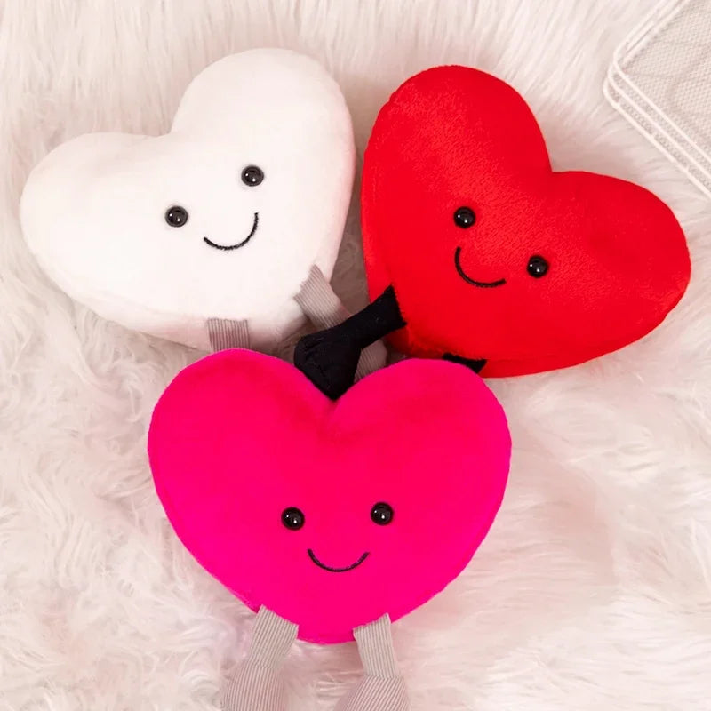 Heart Throw Pillow Stuffed  Plush Toys Soft Cartoon Dolls Home Decor