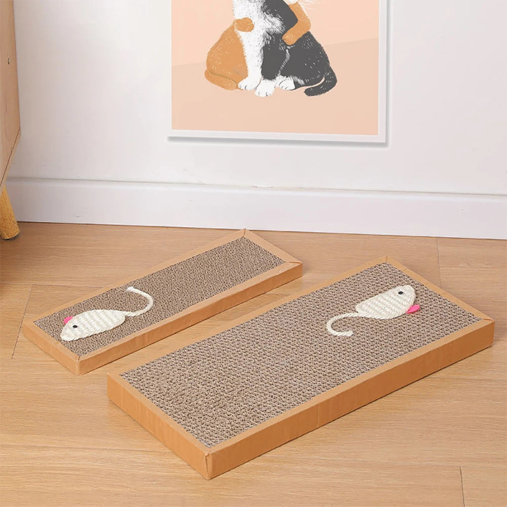 Pet Cat Scratching Board Cat Cardboard Mat Scraper Grinding Claw Toys for Cat Scratcher Cat Furniture Protector Cat Accessories