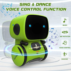 Emo Robot Smart Robots Dance Voice Command Sensor, Singing, Dancing, Repeating Robot Toy for Kids