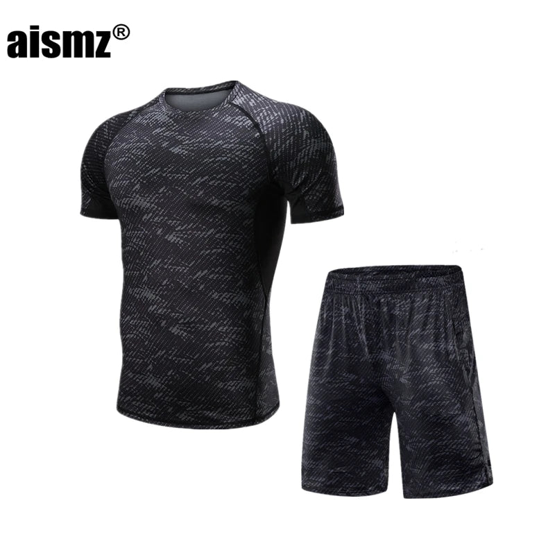 Men's Tracksuit Gym Fitness badminton Sports Suit